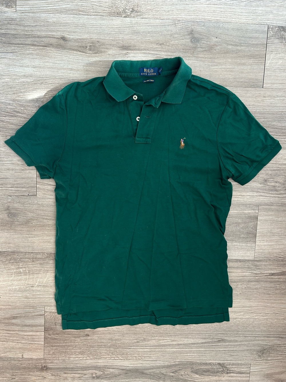 Polo by Ralph Lauren Men’s Dark Green Short-Sleeve Polo